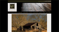 Desktop Screenshot of eandkwood.com